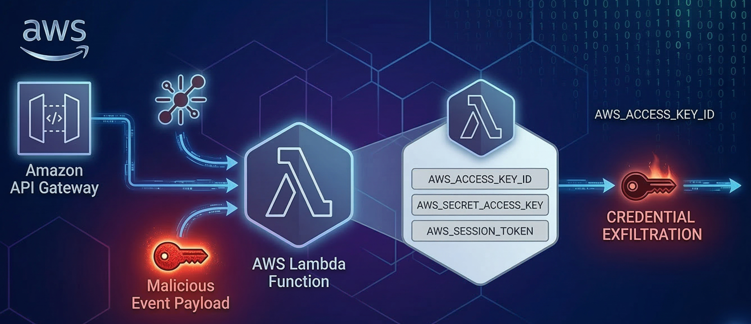 AWS Lambda Security: Exploiting Event Injection and Credential Theft
