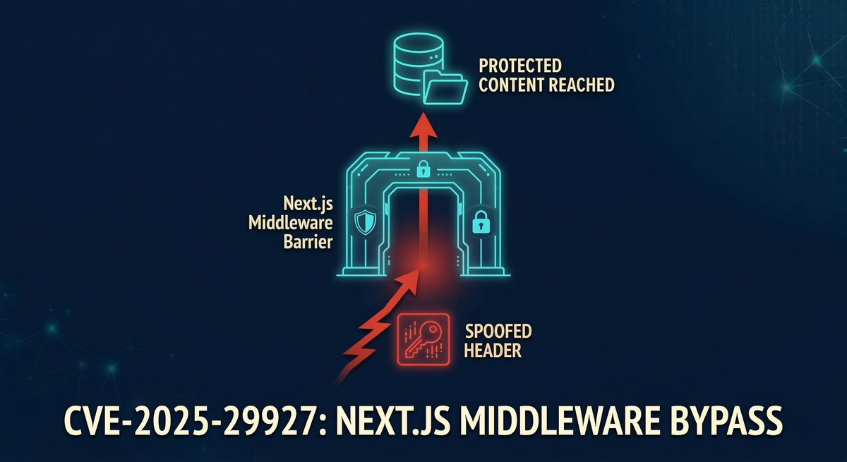 CVE-2025-29927 Explained: The Next.js Middleware Authorization Bypass