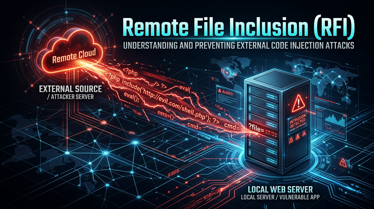 What is Remote File Inclusion (RFI)? Ways to Exploit, Examples and Impact