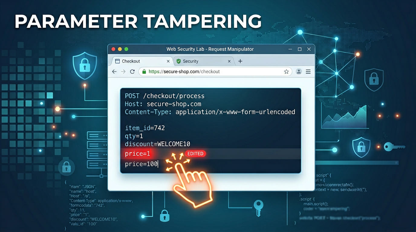 What is Parameter Tampering? Ways to Exploit, Examples and Impact