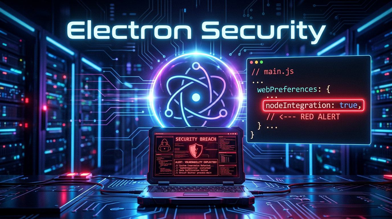 What is Electron Security Misconfiguration? Ways to Exploit, Examples and Impact