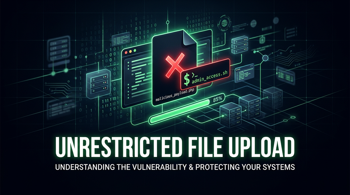 What is Unrestricted File Upload? Ways to Exploit, Examples and Impact