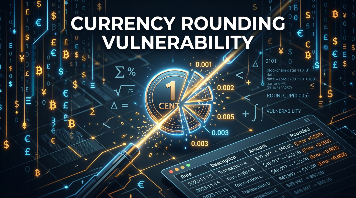 What is Currency Rounding Vulnerability? Ways to Exploit, Examples and Impact