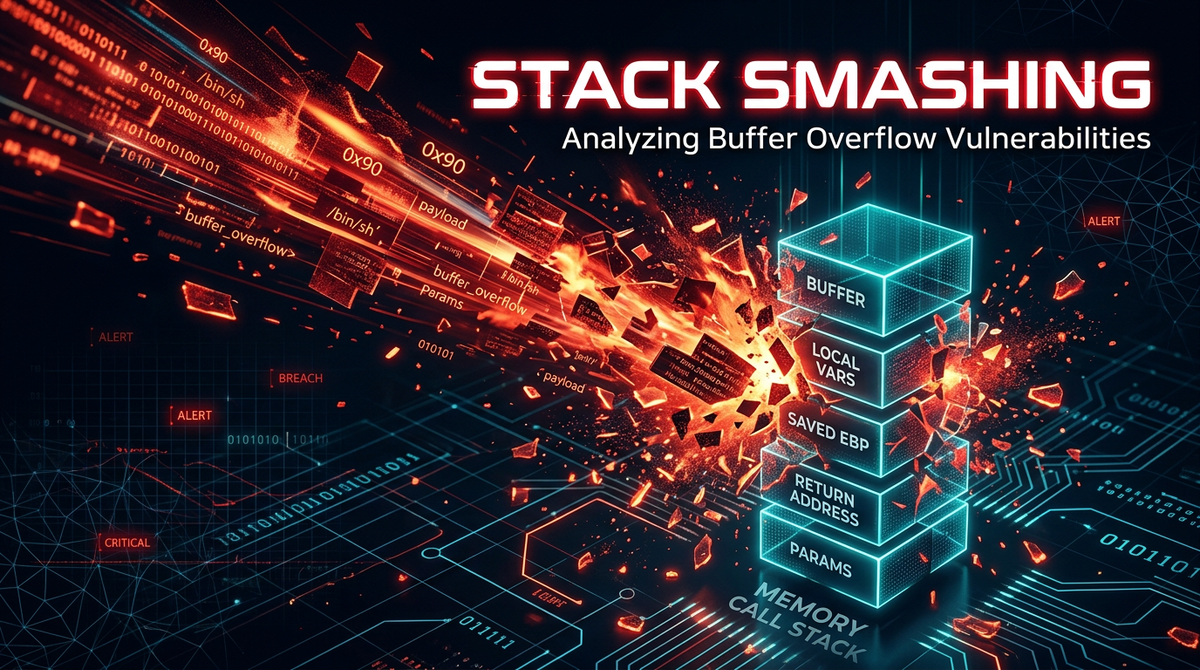 What is Stack Smashing? Ways to Exploit, Examples and Impact