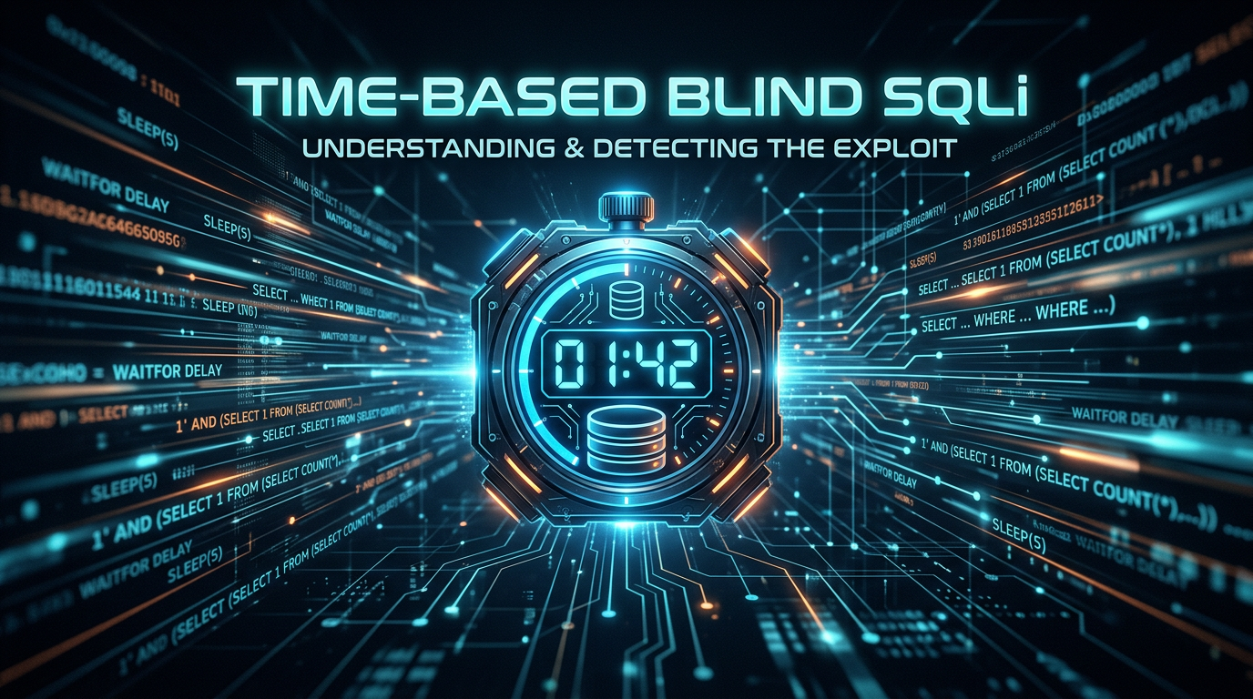 What is Time-Based Blind SQL Injection? Ways to Exploit, Examples and Impact