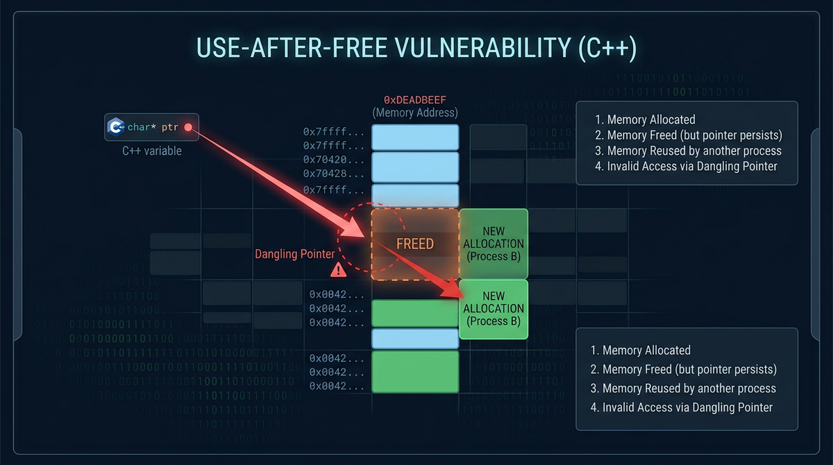What is Use-After-Free Vulnerability? Ways to Exploit, Examples and Impact