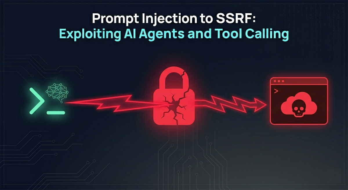 Prompt Injection to SSRF: Exploiting AI Agents and Tool Calling