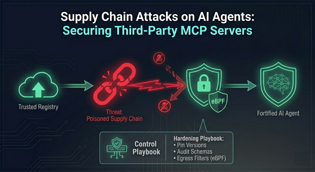 Supply Chain Attacks on AI Agents: Securing Third-Party MCP Servers