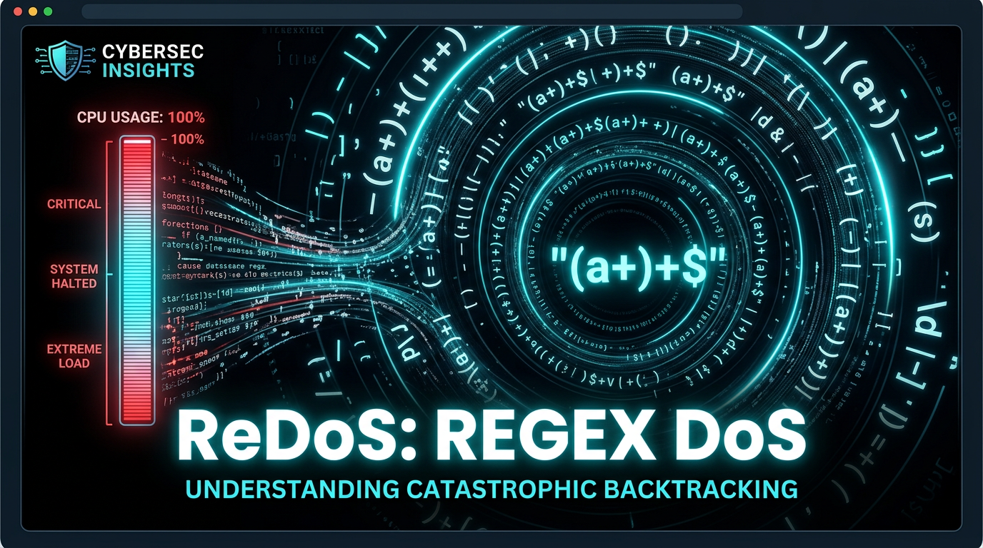 What is ReDoS? Regular Expression DoS Explained
