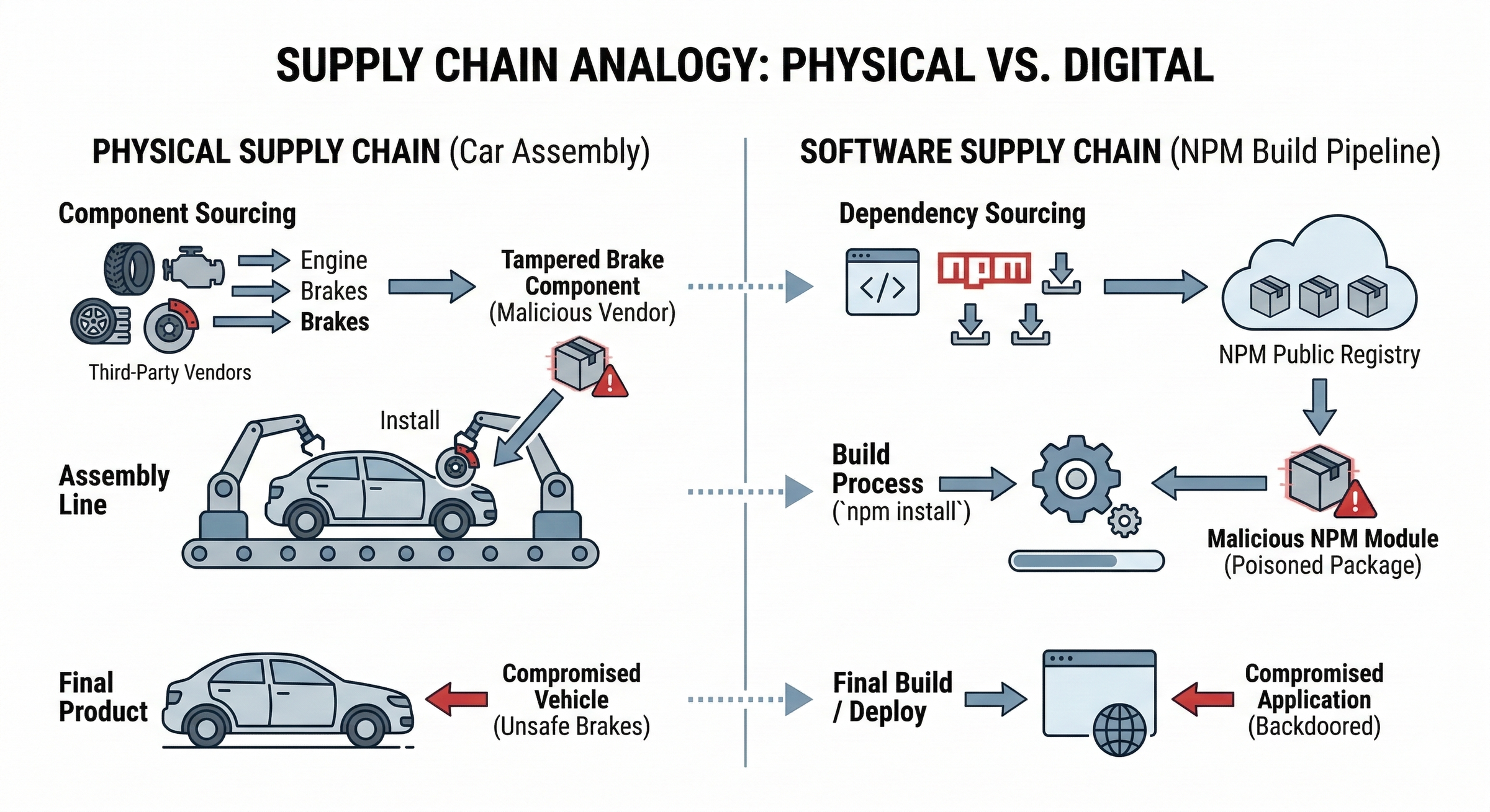 NPM Supply Chain Attacks Explained: Dependency Confusion, Exploits, and ...