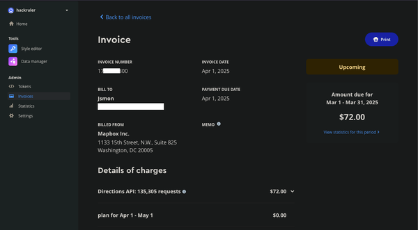 Exploiting Mapbox API Tokens: Unauthorized Usage & Billing Abuse