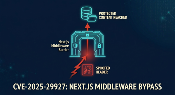 CVE-2025-29927 Explained: The Next.js Middleware Authorization Bypass