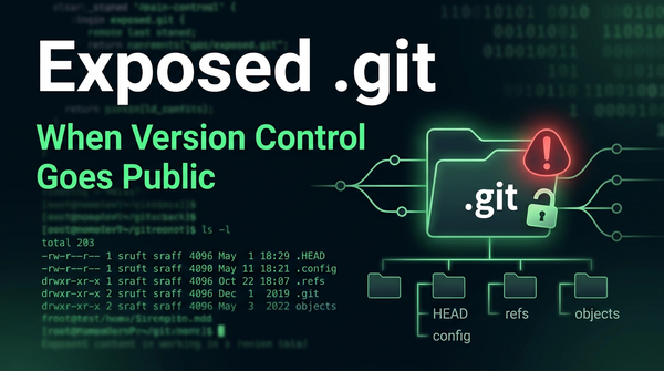 What is Git Directory Exposure (.git)? Ways to Exploit, Examples and Impact