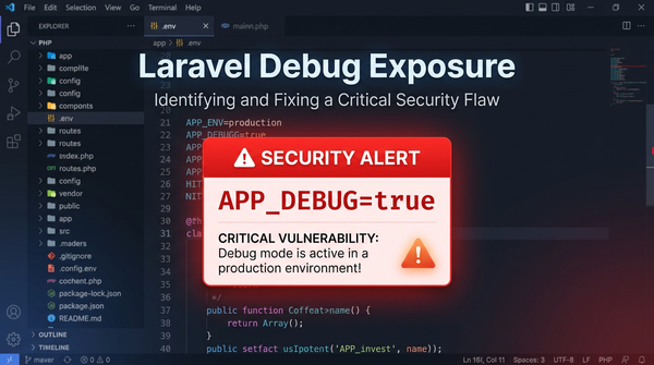 What is Laravel Debug Mode Exposure? Ways to Exploit, Examples and Impact