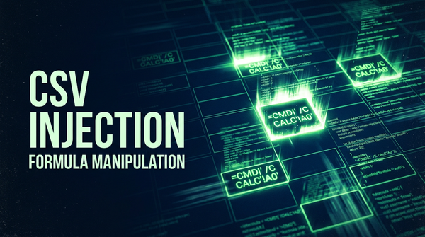 What is CSV Injection (Formula Injection)? Ways to Exploit, Examples and Impact