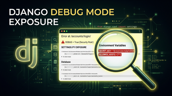 What is Django Debug Mode Exposure? Ways to Exploit, Examples and Impact