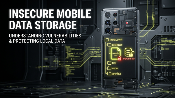 What is Insecure Data Storage in Mobile? Ways to Exploit, Examples and Impact