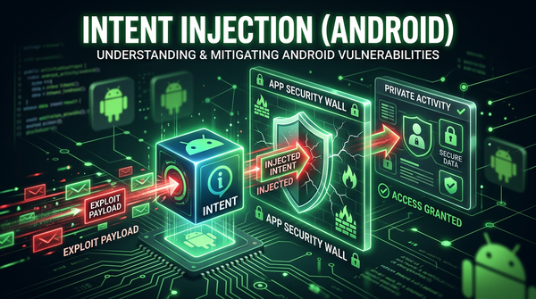 What is Intent Injection (Android)? Ways to Exploit, Examples and Impact