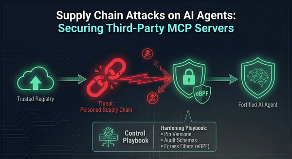 Supply Chain Attacks on AI Agents: Securing Third-Party MCP Servers