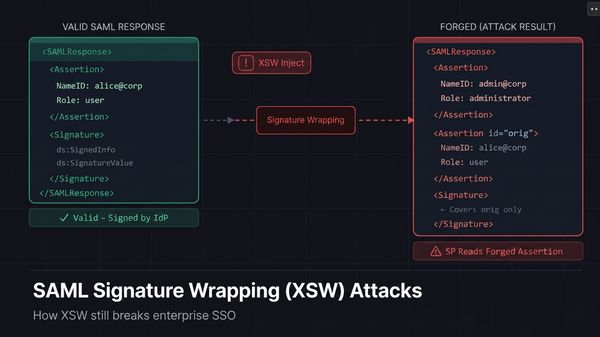 SAML Signature Wrapping Attacks: How XSW Still Breaks Enterprise SSO